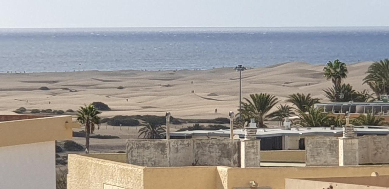 Playa del Ingles. Apartamento al lado del océano San Bartolomé Exterior foto