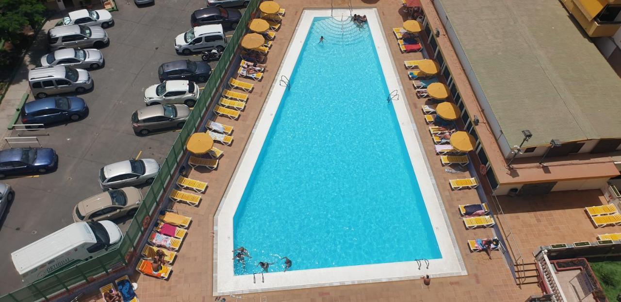 Playa del Ingles. Apartamento al lado del océano San Bartolomé Exterior foto